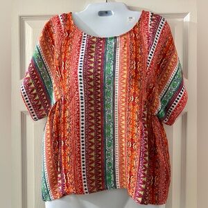 MAEVE Milla Boxy Boho Top